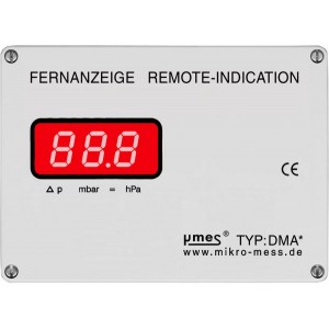 Mikro Mess GmbH - Remote-Indication, DMA for wall mounting